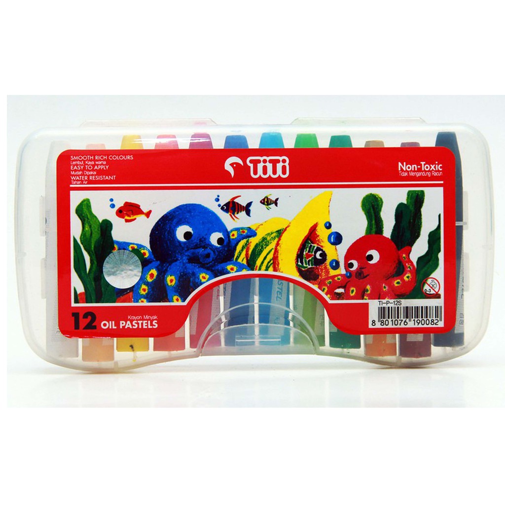 

Crayon Titi Oil Pastel 12 Warna