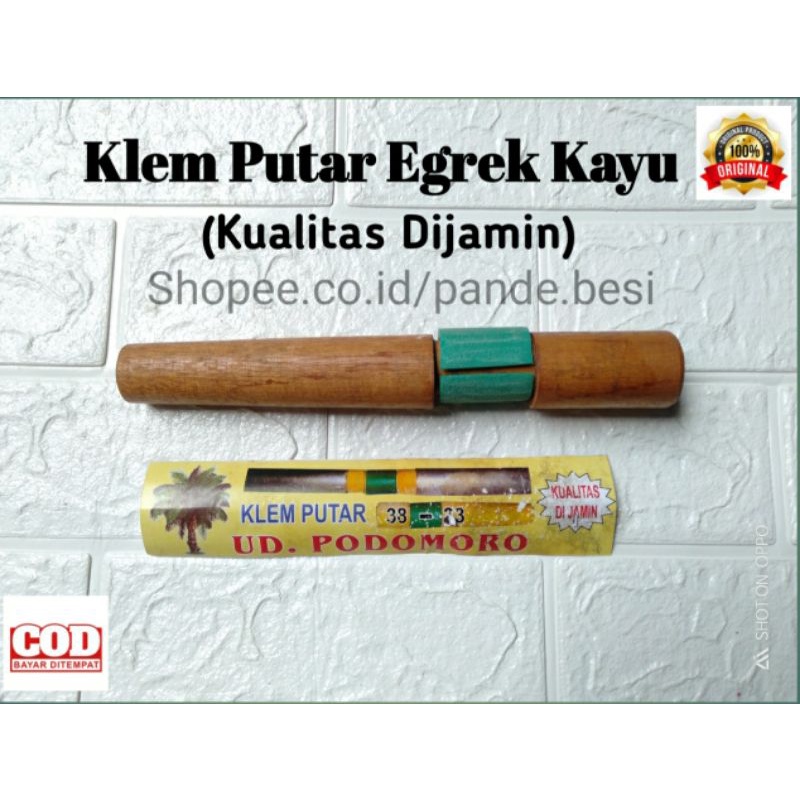 KLEM PUTAR EGREK KAYU / SAMBUNGAN EGREK KAYU