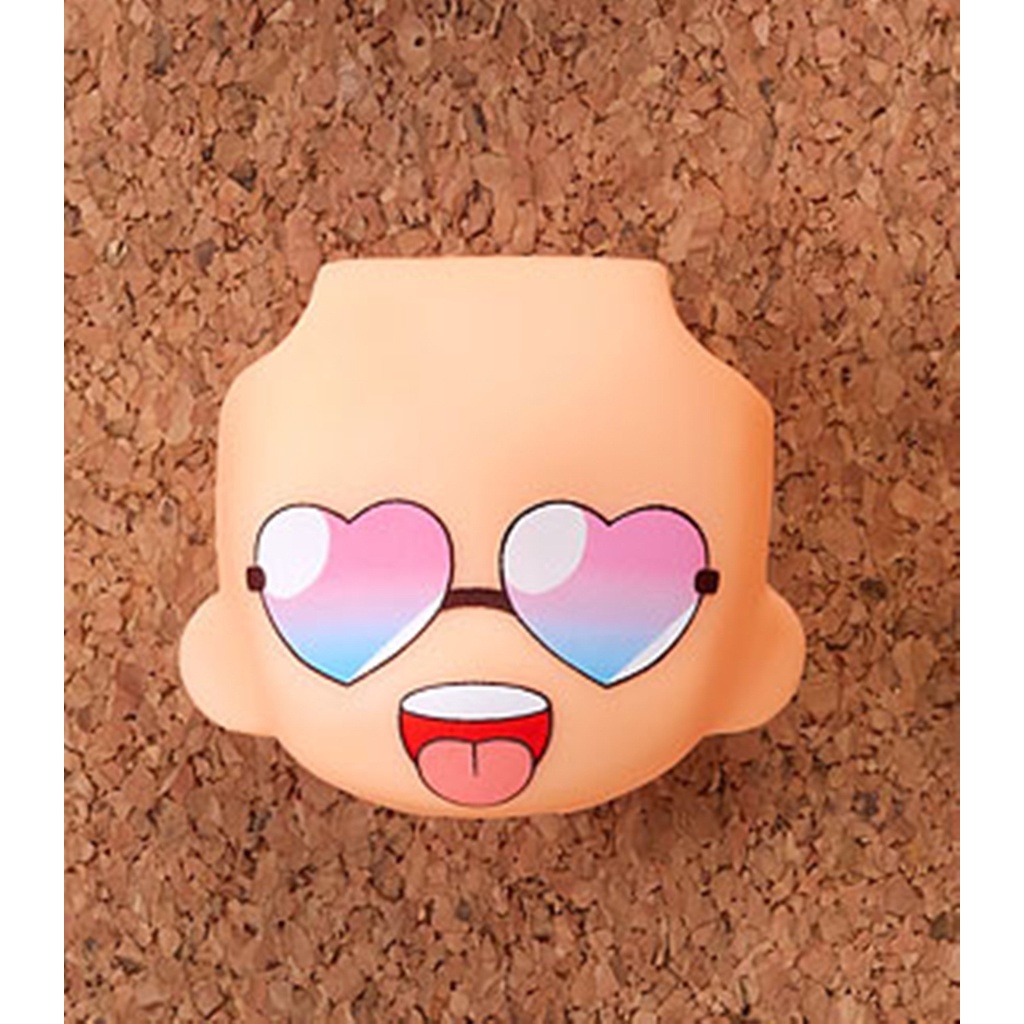 Nendoroid More Face Swap Vol 04 Glasses of Heart Face Ver