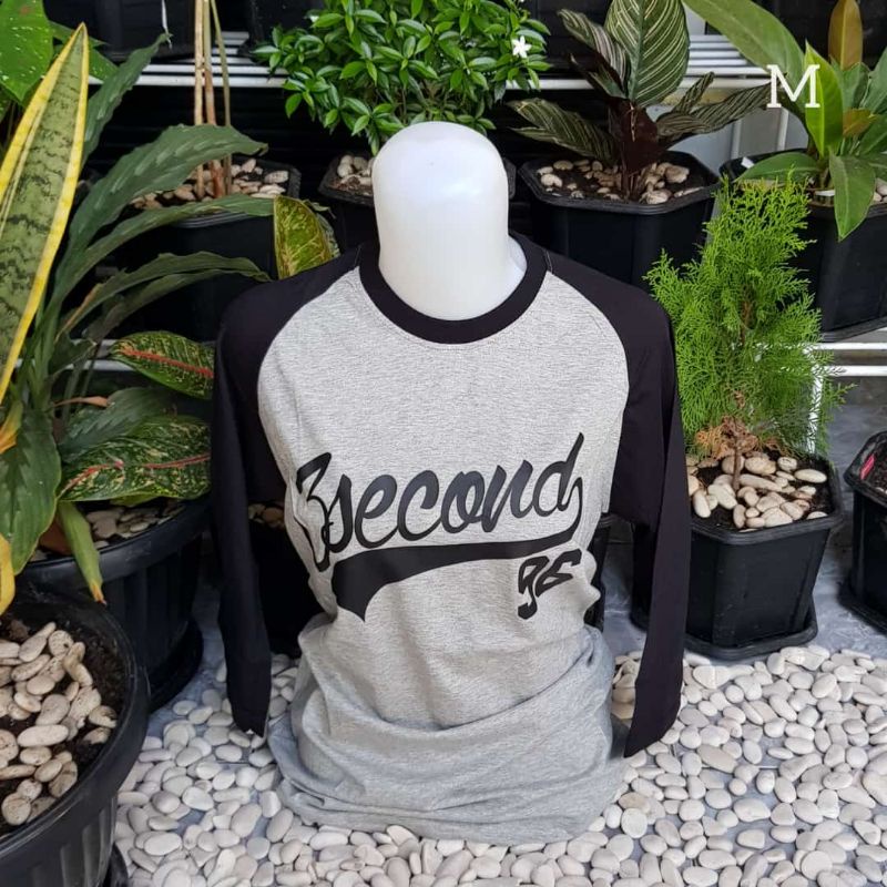 3second distro | kaos raglan 3/4 wanita