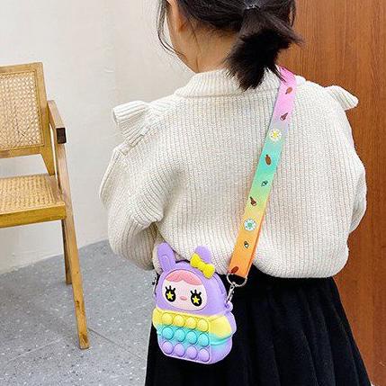 Tas Pop It Anak Bag Pop It Bag Mainan Pop It Anak Tas Popit Tas Silikon Anak Tas Anak Anak