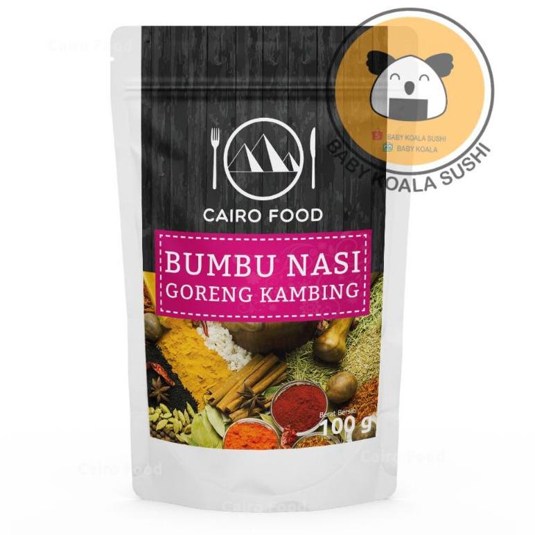 

CAIRO FOOD Bumbu Nasi Goreng Kambing 100 g Halal