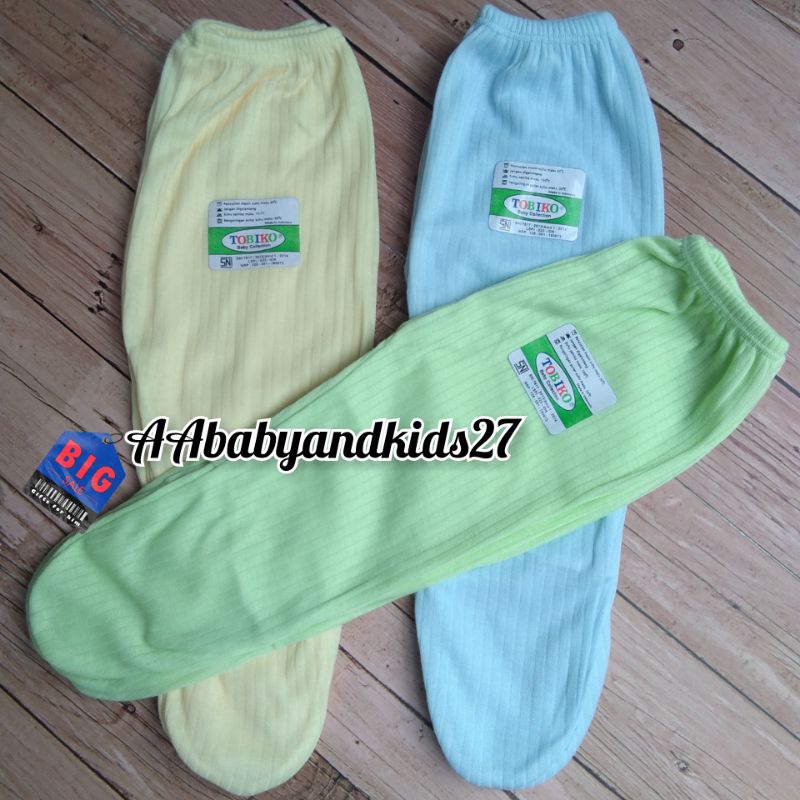 TOBIKO 3PC Celana Bayi Panjang Bayi Model Tertutup All Size Usia 0-4Bulan SNI