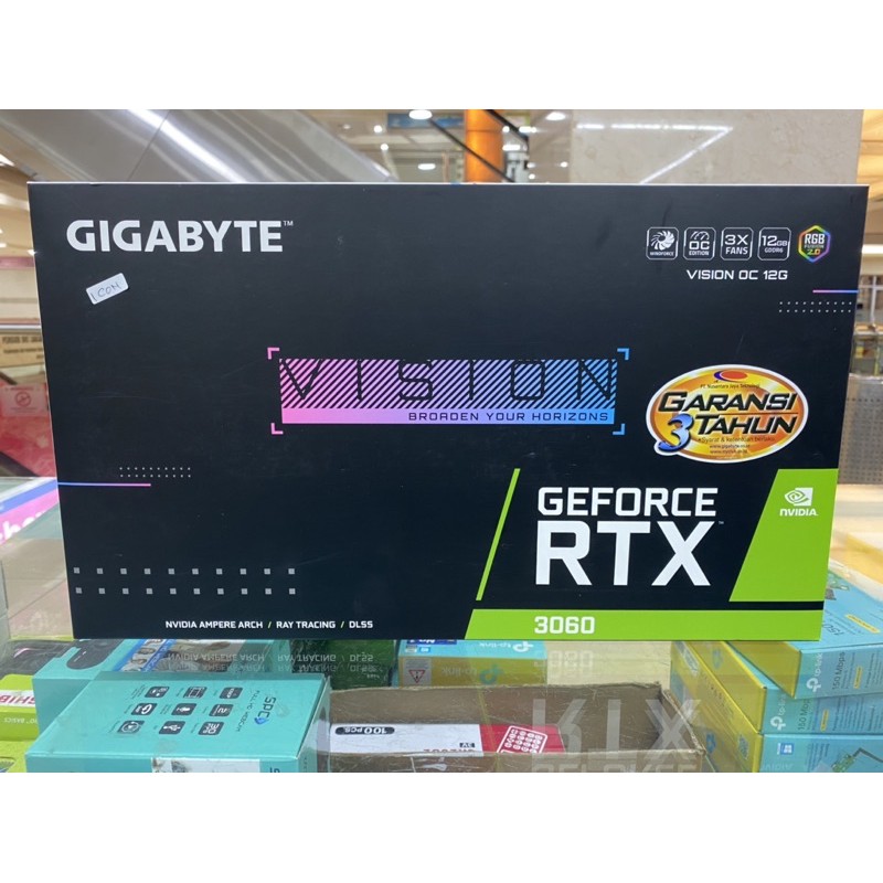VGA GIGABYTE RTX 3060 VISION 12GB OC