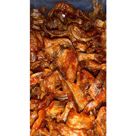 

IKAN ASIN KERING GURIH PEDAS MANIS , 80gram