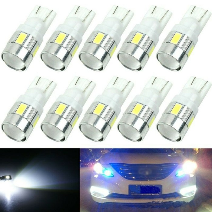 Lampu T10 T13 T15 Senja Kota Mercy 5LED 1PASANG