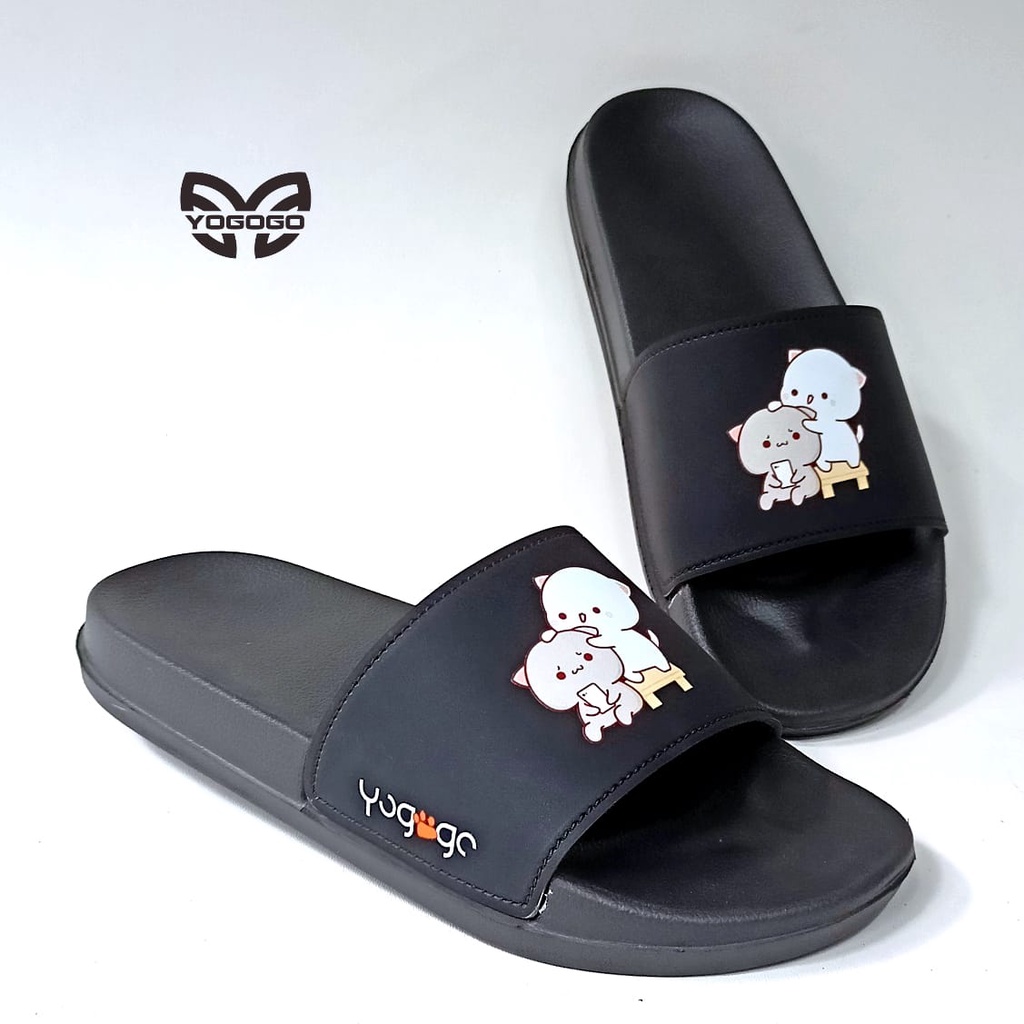 Sandal Selop Sendal Slide Flip Flop Karakter Yogogo Ori #CB04