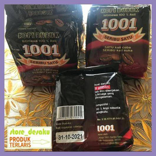 

57Ryr68- Kopi Robusta 1001 Khas Bengkulu 250 Gr 4E57Edu-