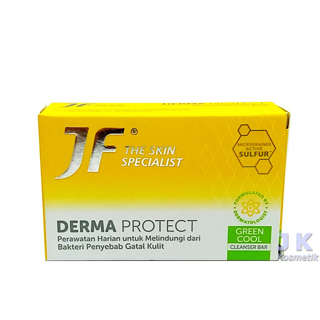 Sabun JF Sulfur Derma Protect Green Cool 90 Gram Shopee 
