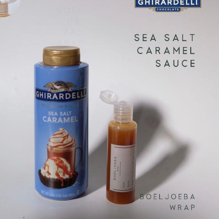 

GU5 Ghirardelli Sea Salt Caramel Sauce Repack 35ml 75ml 100ml 125ml - Laku Keras