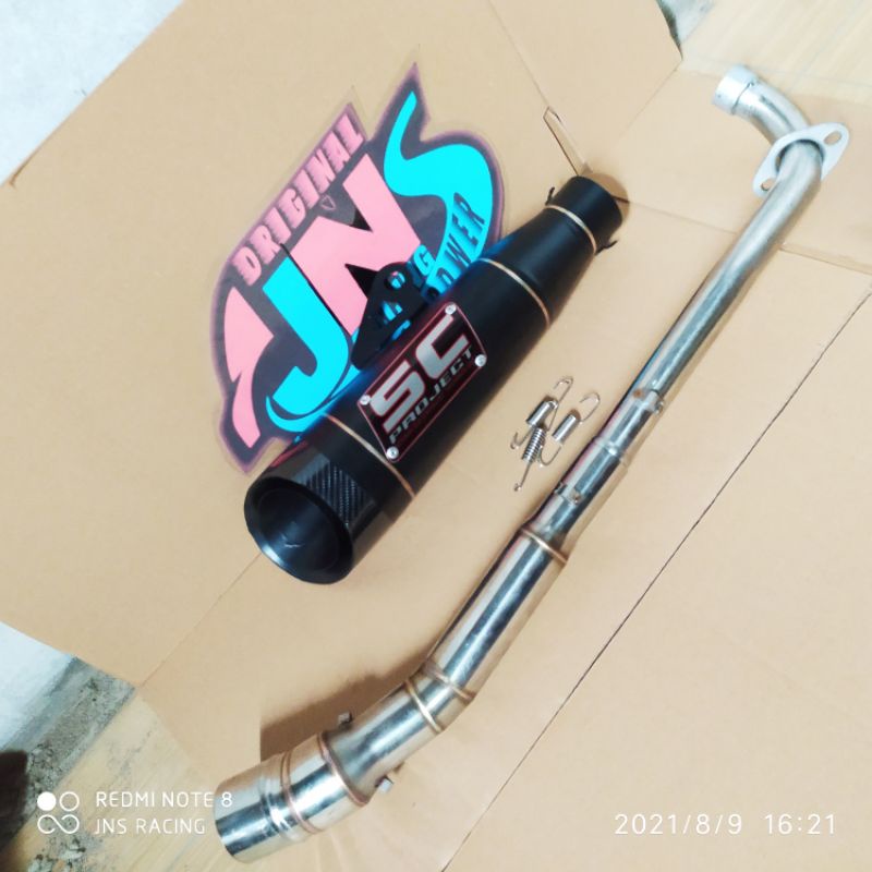 KNALPOT SC PROJECT VEGA R ZR NEW JUPITER Z BLADE SUPRA X SUPRA FIT SHOGUN REVO 110 FIT ABSOLUD