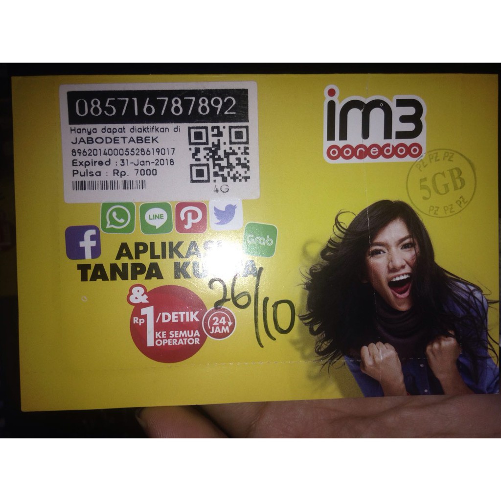 PERDANA DATA INDOSAT 32GB