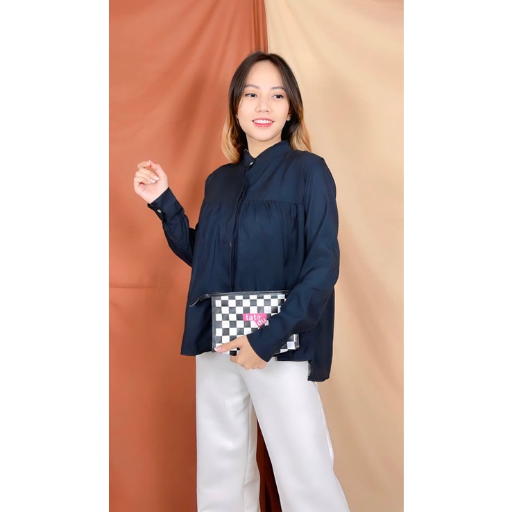 RX Fashion - Flowyy Blouse / Blouse Wanita Murah -R1