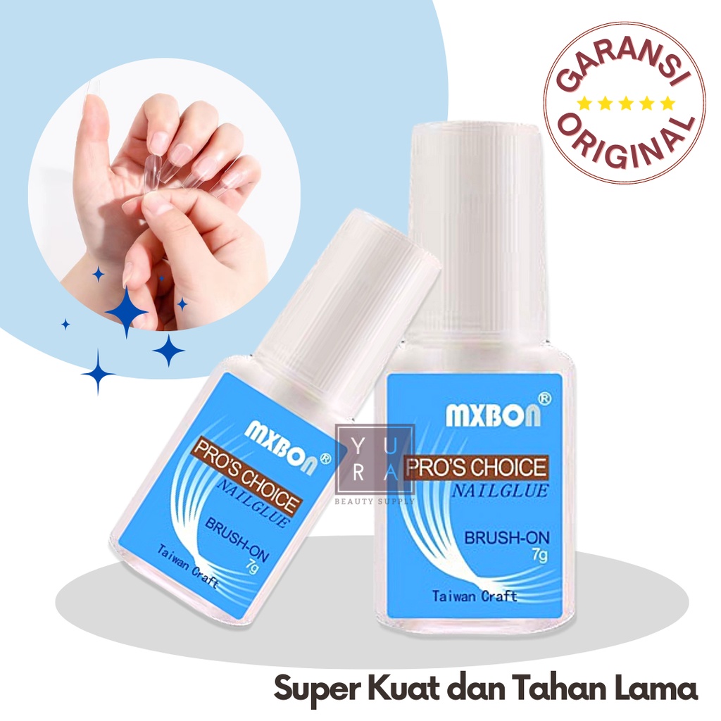 Nail Glue Lem Kuku Palsu Aksesoris MXBON