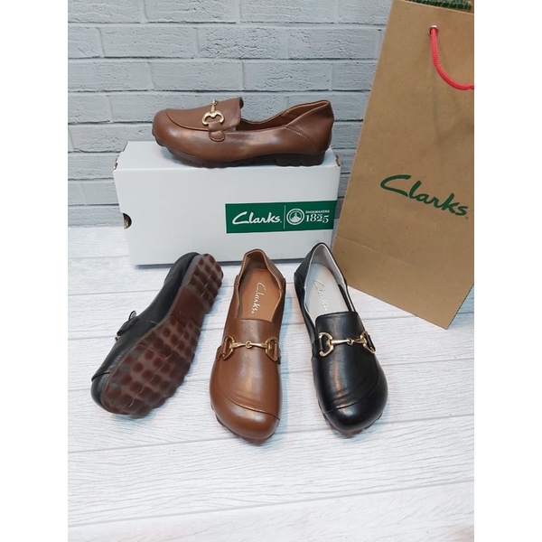 Clarks Shoes RG T6685 100 % kulit sapi asli