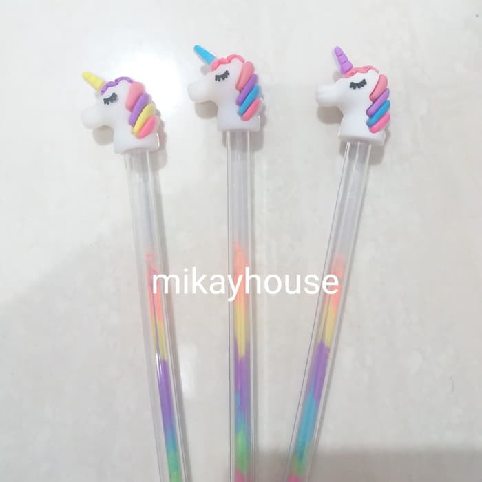 

NEW STOCK BOLPEN PULPEN GEL UNICORN ALAT TULIS PEN GEL