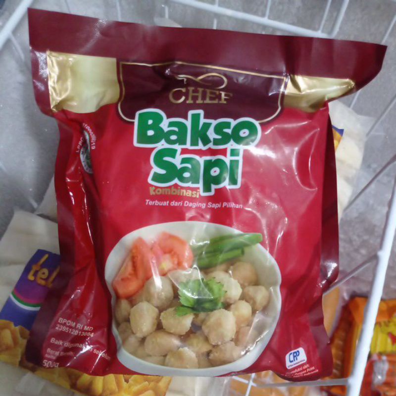 

Chef bakso sapi isi 50 500gr