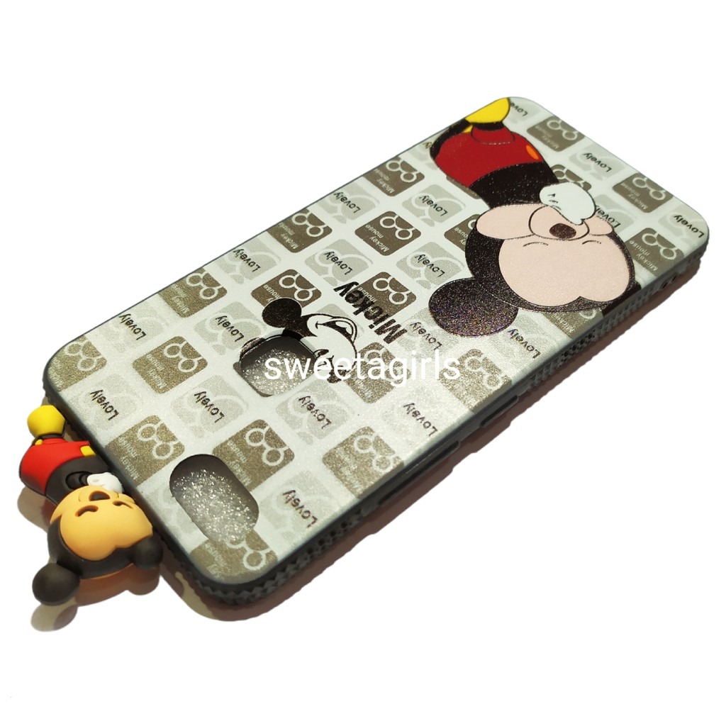 Silicon Case Glossy + Boneka 3D - Vivo Y83  -  sweetacase.id - Motif Kartun - Bisa Bayar Ditempat / COD / Casing Terbaru / Karakter Lucu / Casing Kartun / Kartun / Case murah / diskon / Import