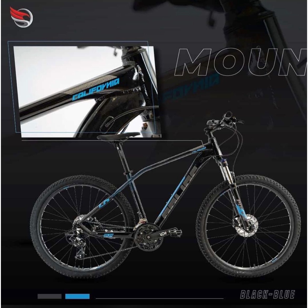 Sepeda Gunung MTB Element Police California 1.0 Shinamo 27.5 speed Garansi SNI-5