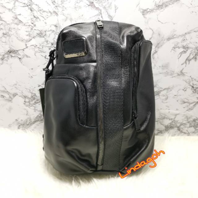 Bodybag tumi slingbag crossbody waistbag tas kulit mirror quality