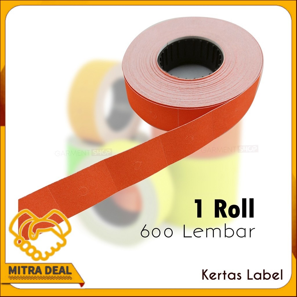 

[COD] ISI LABEL HARGA ALAT PRICE LABELLER REFILL REFIL 2 BARIS WARNA - WARNI