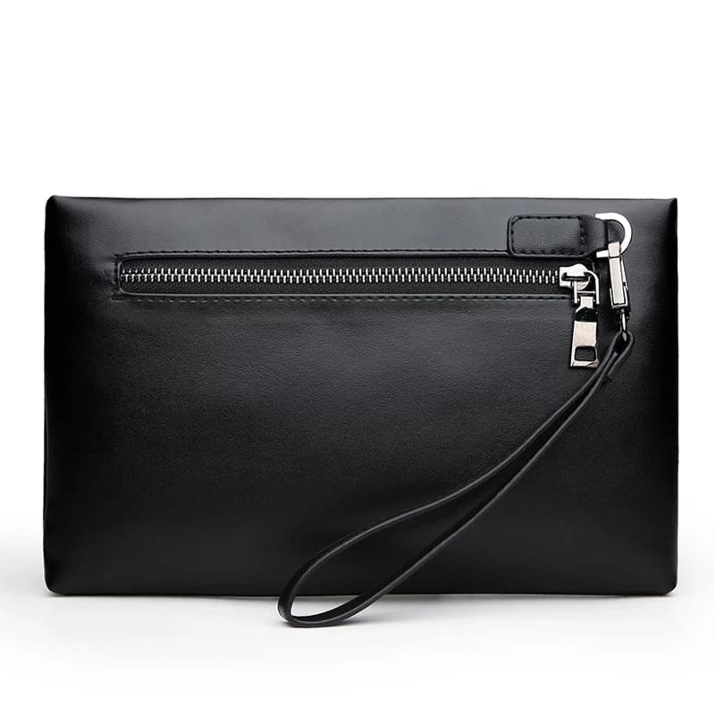 Handbag Pria Clutch Kulit PU Leather - Dompet besar Pria