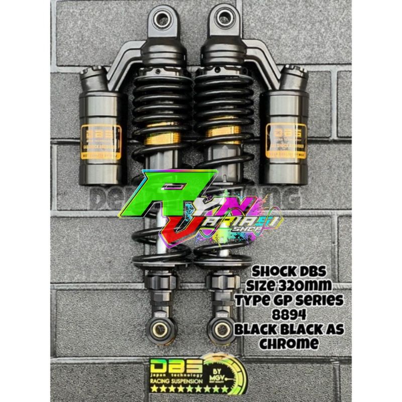 SHOCKBREAKER TABUNG RX KING CB 100 SUPRA KHARISMA UK 320MM dan 340mm DBS ORIGINAL GP SERIES