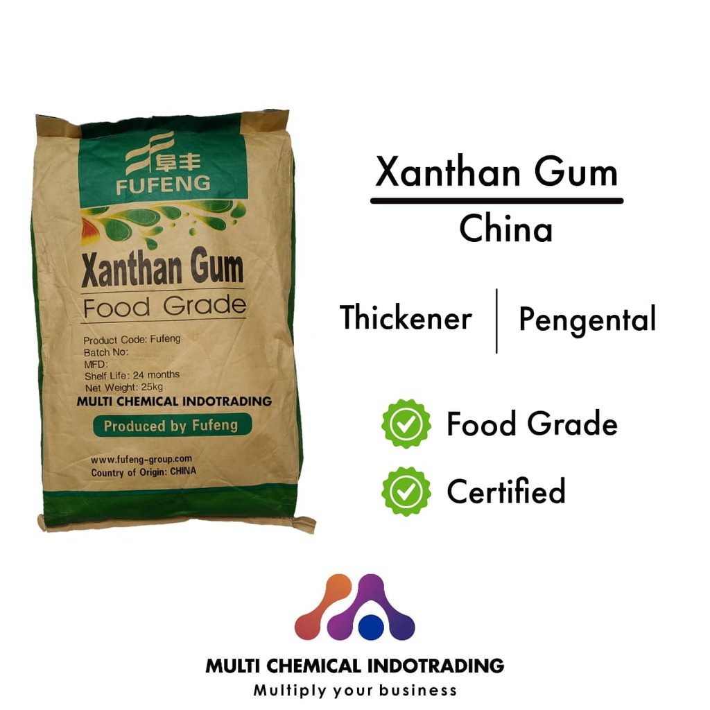 Xanthan Gum Xantan Gum Pengental Food Grade 250gr Shopee Indonesia