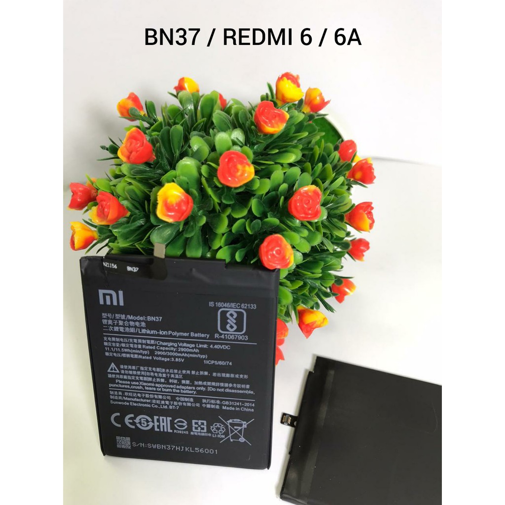 BATERAI BETRE BATTERY XIOMI 6A REDMI 6 BN37