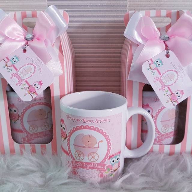 Jual Souvenir Mug Custom/Souvenir Mug Sablon/Souvenir Ultah/Souvenir