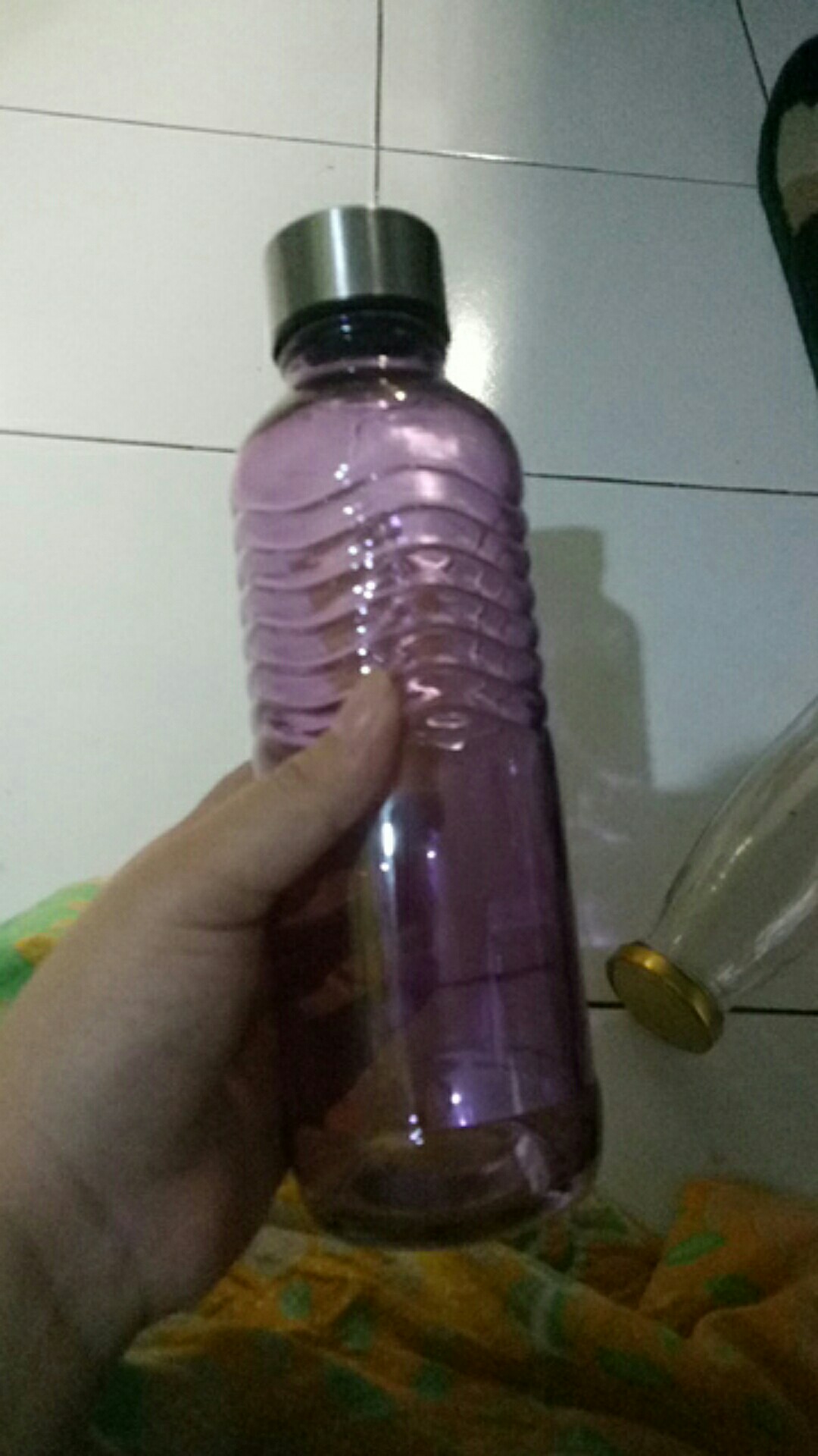 Bloom Glass Tumbler 500 Ml | Botol Minum Kaca | Glass Coffee Bottle | Botol Kopi Cantik