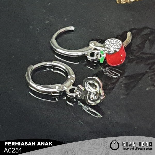 Anting anak Bandul mata apel A0251