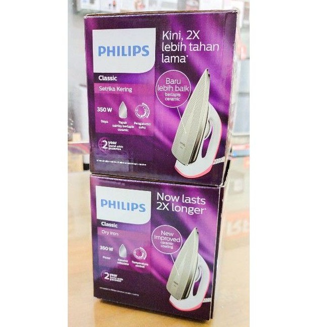 Setrika Philips Model Baru HD-1173 / HD1173