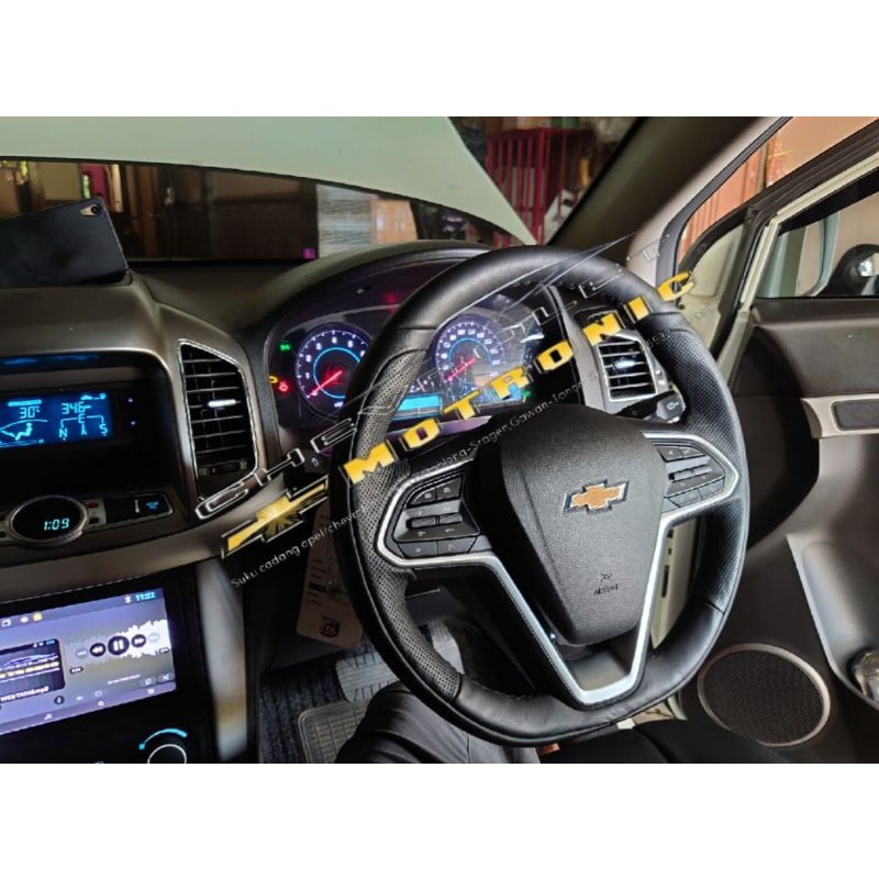 modifikasi upgrade steer ster airbag steering tombol audio Cruise control chevrolet captiva c100 nfl