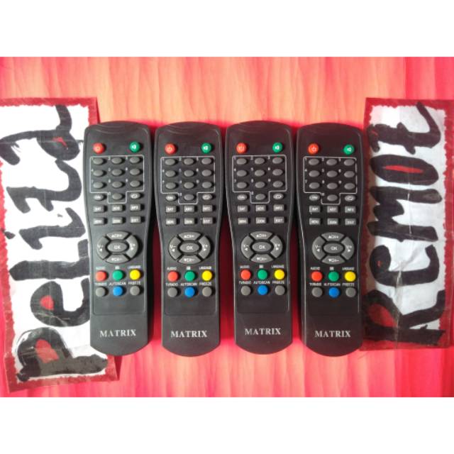 remot matrix cabe rawit  receiver parabola