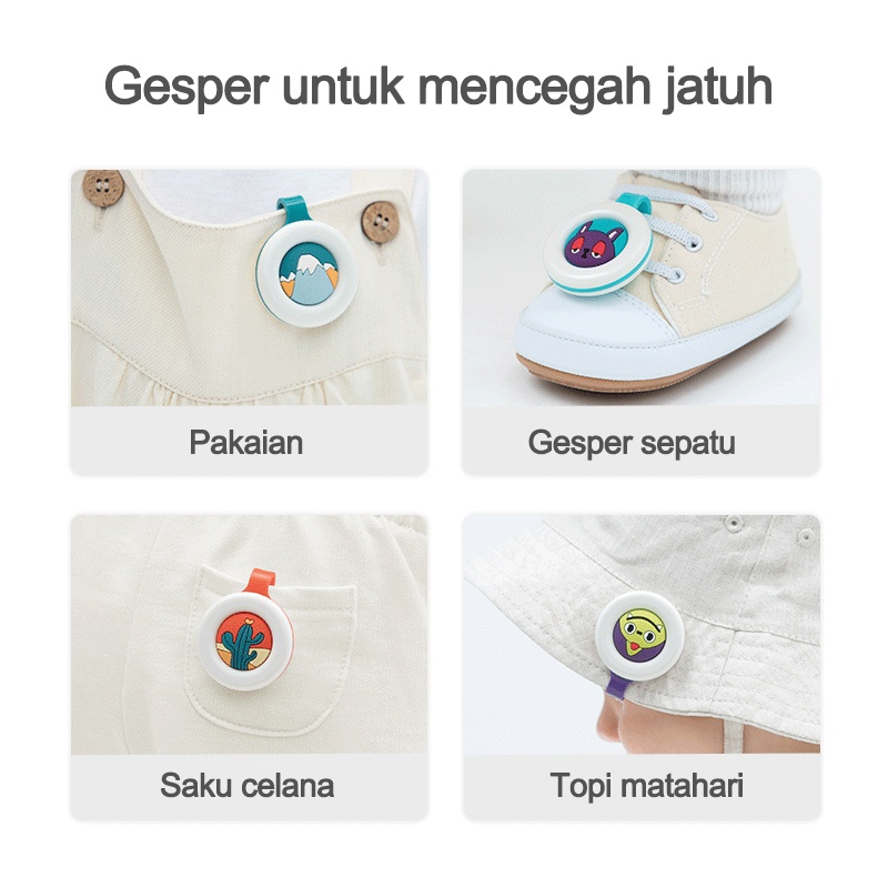 MOSQUITO REPELLENT PENANGKAL NYAMUK TEMPELAN ANTI NYAMUK PIN NO NYAMUK ANTI NYAMUK AKSESORIS/Pengusir nyamuk/Bikit Guard Clip Anti Mosquito Musim panas Insect Pin Summer  L149