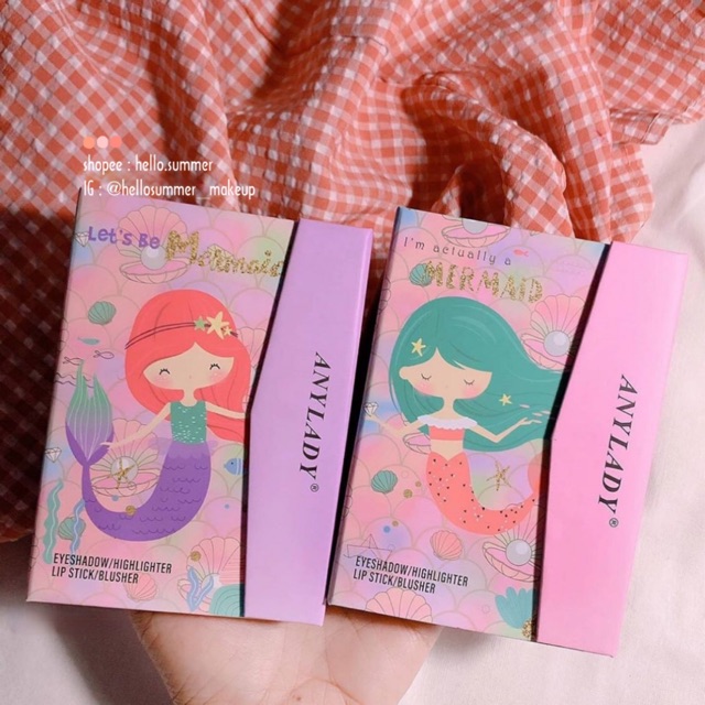 [ORI THAILAND] Anylady Let's Be Mermaid Eyeshadow Palette