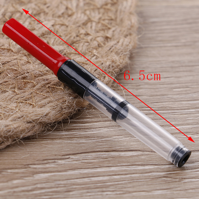 1 X Universal fountain pen ink converter standard push piston fill ink absorber