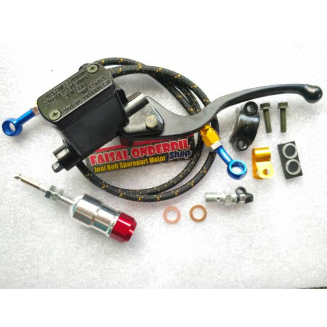 Master kopling hidrolik stut pump slave bawah set