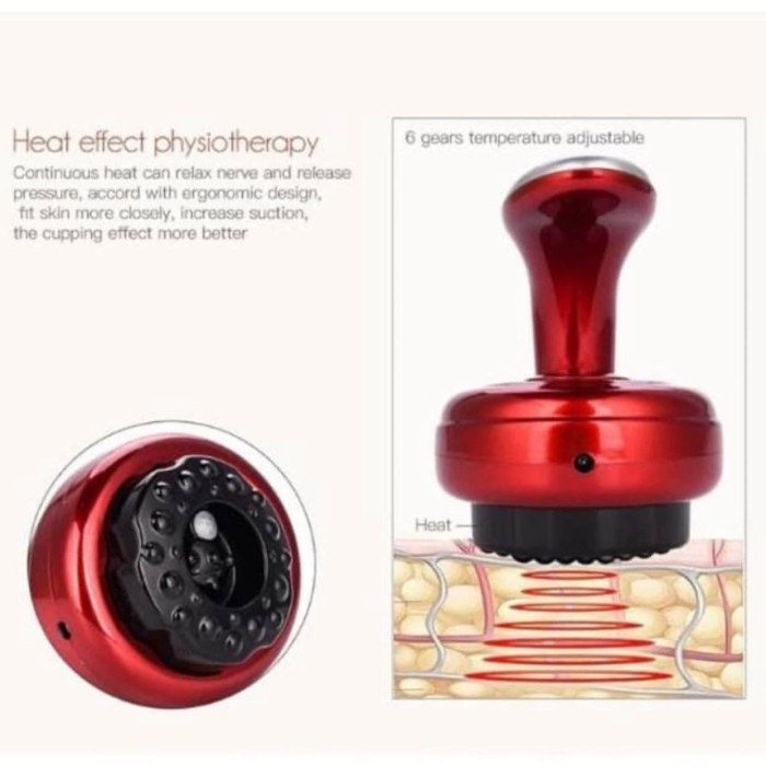BAROKAH GAMIS Alat Bekam Elektrik New Massage tool alat Terapi shiatsu Pijat Guasha