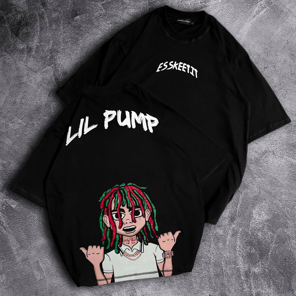 [Oversize] BAJU KAOS OVERSIZE / OVERSIZE T-SHIRT &quot;Lilpump 02&quot;