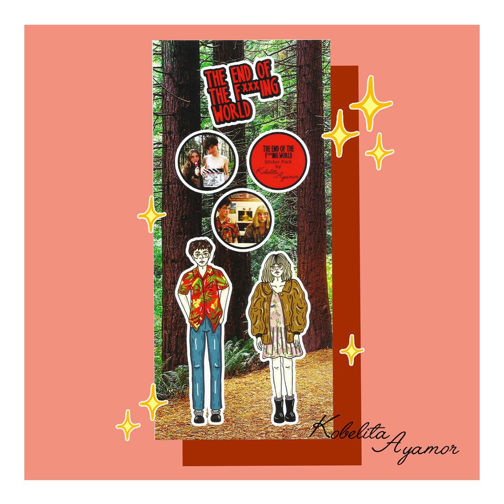 Sticker Pack The End of The F**king World