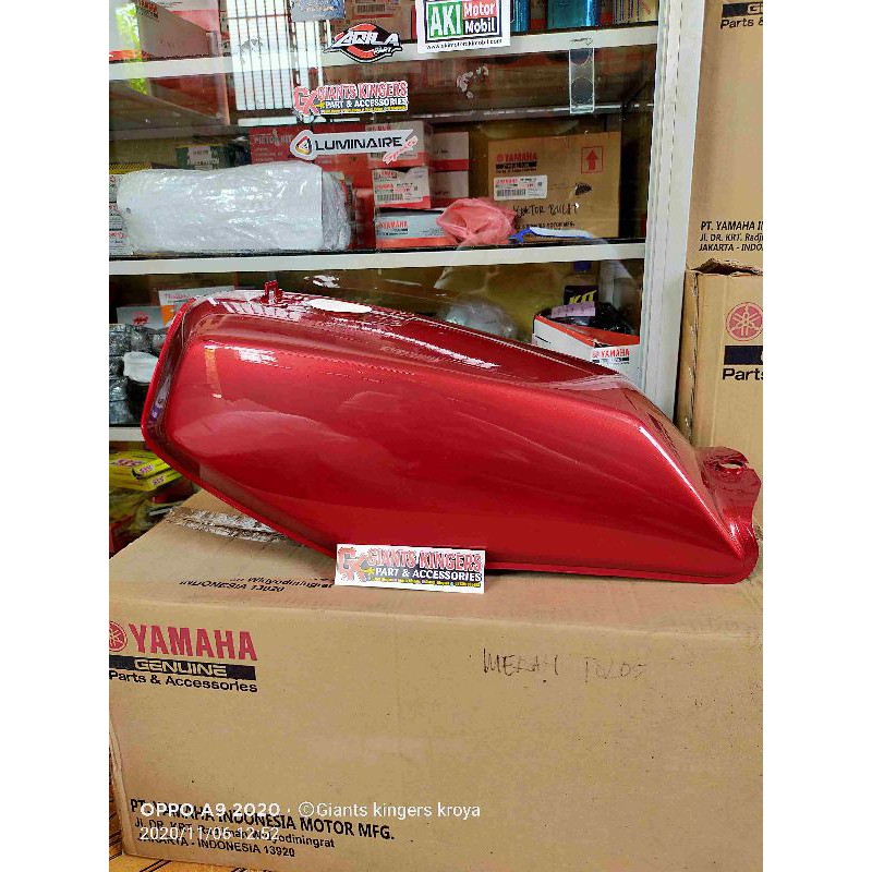 TANGKI BENSIN RXK RX KING MERAH MARON 2008 2009 ORI ORIGINAL YGP
