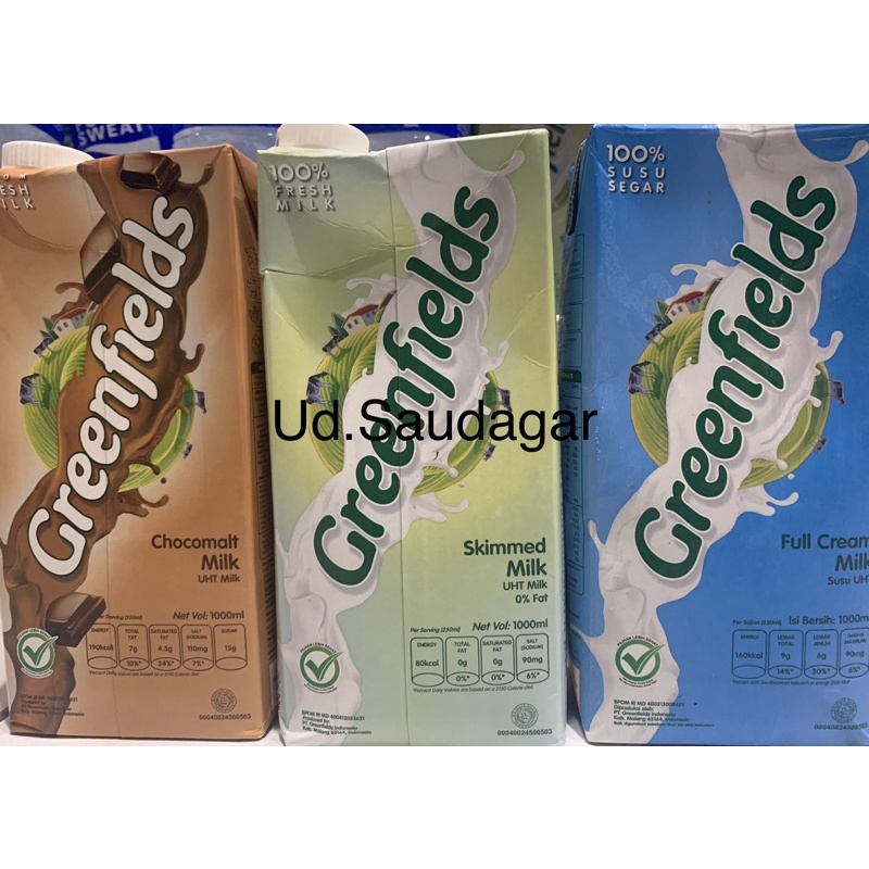 

Susu Greenfields Fresh Milk UHT 1 Liter