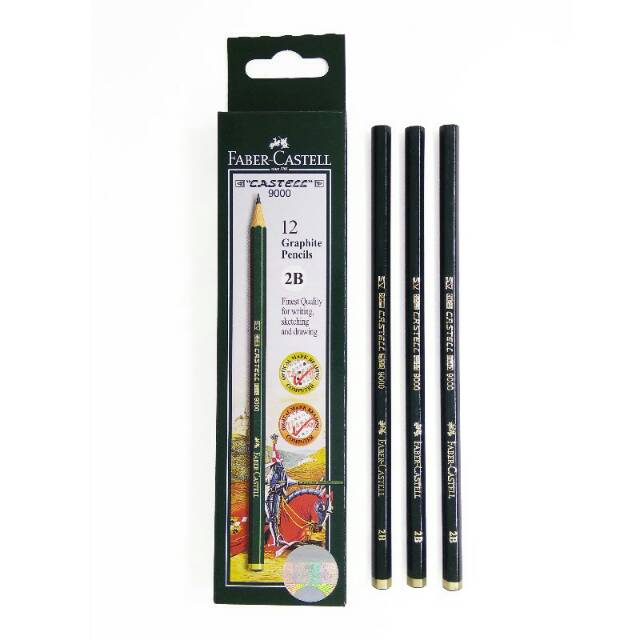 

[PCS] PENSIL FABER CASTELL 9000 HB / 2B / 8B / PENSIL UJIAN
