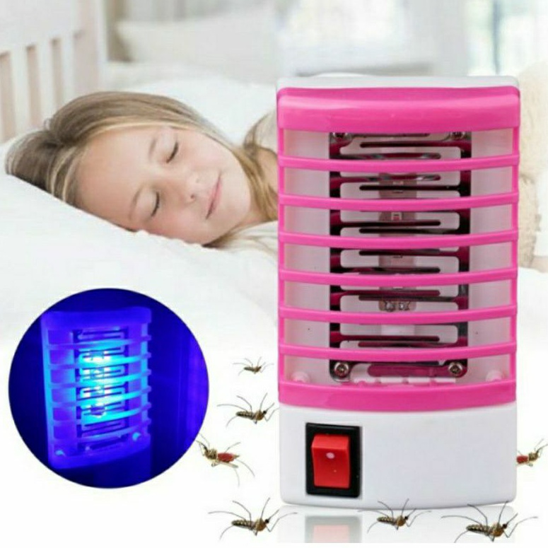 Lampu Pengusir Nyamuk Mosquito lamp LED induction Nightlight Home Safe