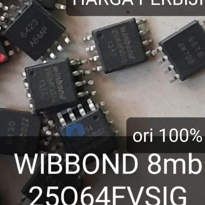 6.6 Flash Sale IC WINBOND WINBON 25Q64 W25Q64 25Q64FVSIG 25Q64BVSIG SPI FLASH EEPROM 8mb IC MEMORI M