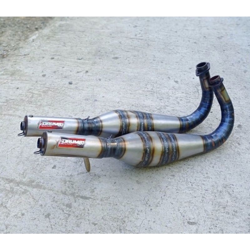 KNALPOT KOLONG KUPANG RX KING DRUM81 KLATEN ORIGINAL KNALPOT KEJAM RXKING RXK ORIGINAL DRUM81