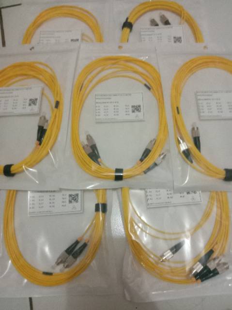 Patch cord fC-fC 5M duplex