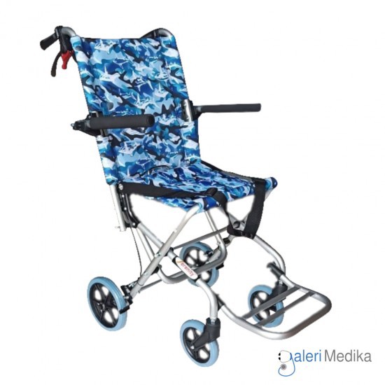 Kursi Roda Travel Serenity SR-388CK / SR388CK / SR 388CK - Bisa Lipat FREE Tas Jinjing